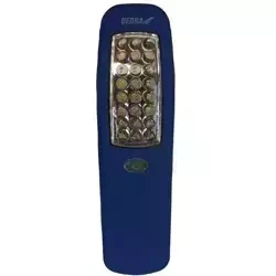 Latarka 24 LED podłużna z bateriami, hak, magnes DEDRA L1002