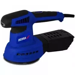 Szlifierka mimośrodowa DEDRA DED7947 430W, 125mm, 6000-13000obr/min, 3m przewód, regulacja pr. obrotowej