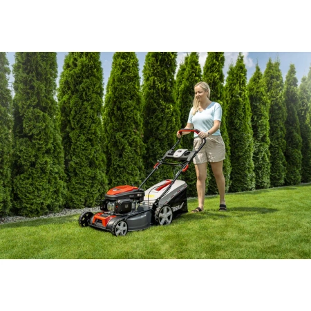 Kosiarka spalinowa z napędem 2,9kW GARDEN DEDRA DED8724-46L silnik LONCIN, 166cm3, szerokość koszenia 46cm