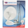Wentylator biurkowy DESCON DA-0900 30W, 9", biały