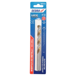 Wiertło do metalu DEDRA WM11014 HSS, Stal 4341, 135°, 11x142mm, 1szt