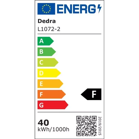 Lampa warsztatowa DEDRA L1072-2 2x20W SMD LED, Economy, statyw, IP65
