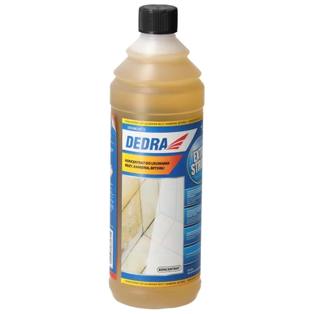 Silny koncentrat do usuwania rdzy, kamienia, betonu DEDRA DED8823C12, 1 litr