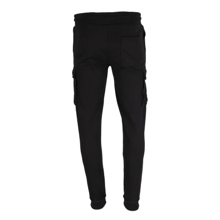 Spodnie dresowe czarne DEDRA BH21SA-XL, rozmiar XL/56, gramatura 300 g/m²