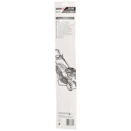 Ostrze do kosiarki spalinowej 46cm GARDEN DEDRA DED87307 przeznaczone do DED8724-46L