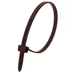 Extra strong nylonowe opaski zaciskowe brązowe DEDRA 11F48302 4,8x300mm (100szt.)