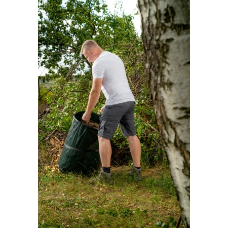 Szorty robocze, krótkie spodnie robocze, DEDRA BH31BST-M, rip-stop + spandex, rozm. M, gramatura 220g/m2, szare