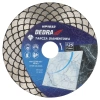 Tarcza diamentowa z segmentem typu łuska, tarcza do cięcia DEDRA H1032, cięcie na mokro, cięcie na na sucho, średnica 125 mm