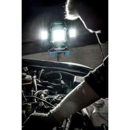 Lampa warsztatowa 18V / 230V DEDRA SAS+ALL DED6907H