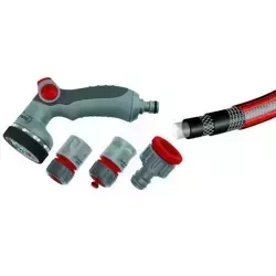 Zestaw zraszający ogrodowy GARDEN DEDRA 80N741Z NTS PROFESSIONAL 1/2"x20m, 5 częściowy