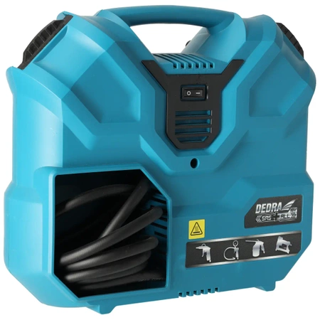 Kompresor bezzbiornikowy, akumulatorowy 2x18V DEDRA SAS+ALL DED7076V