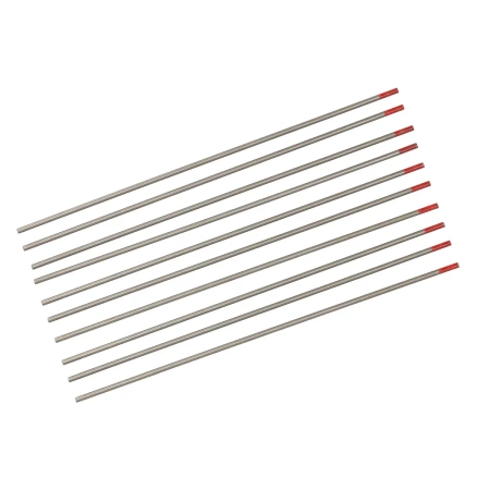 Elektroda wolframowa TIG 2,0x175 mm, czerwona, DEDRA DESW20210, 10 szt w pudełku