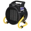 Nagrzewnica elektryczna PTC 2,0kW, okrągła, czarna DEDRA DED9930C ceramiczny element grzejny