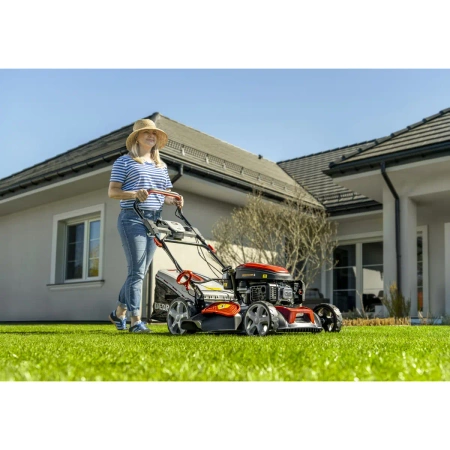 Kosiarka spalinowa z napędm Garden DEDRA DED8725-51L2SE, 4,0 kW, Loncin 196cm3, V200, 51cm, elektryczny rozruch