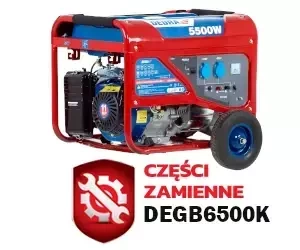 Części zamienne do agregatu prądotwórczego DEDRA DEGB6500K