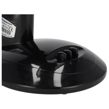 Wentylator biurkowy DESCON DA-0900B 30W, 9", czarny