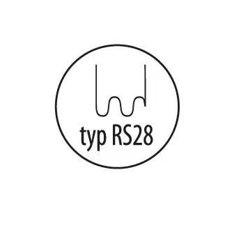 Zszywki do plastiku, DEDRA DED75273 typ RS28, 0.8mm, duża fala,100szt
