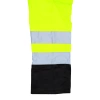 Spodnie ochronne ogrodniczki DEDRA BH81SO1-XXL odblaskowe rozmiar XXL, żółte
