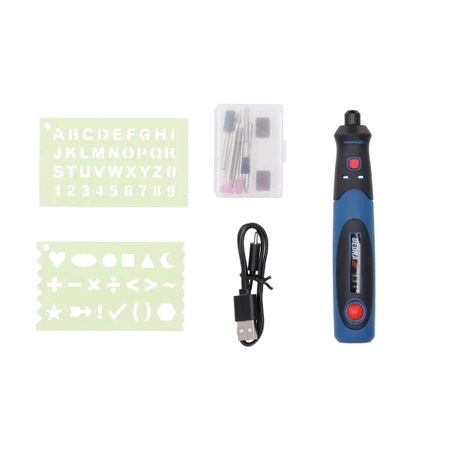 Miniszlifierka bezprzewodowa DEDRA DED7940Z1 3.6V, USB