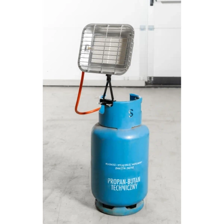 Promiennik gazowy na butlę, słoneczko 4,6kW DEDRA DED9970