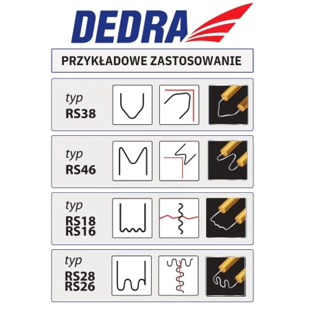 Zgrzewarka do plastiku, DEDRA DED7526 4V, 550ºC, bezprzewodowa