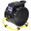 Nagrzewnica elektryczna PTC 2,0kW, okrągła, czarna DEDRA DED9930C ceramiczny element grzejny