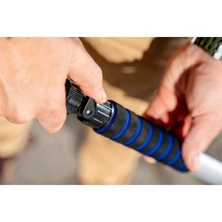 Teleskopowa szczotka do mycia, szczotka do paneli fotowoltaicznych DEDRA 2001A80, teleskopowa 150-350 cm