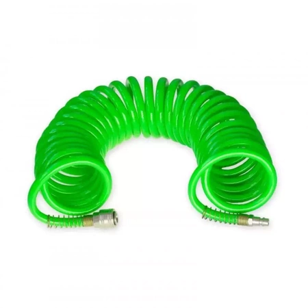 Wąż, przewód spiralny, pneumatyczny, sprężonego powietrza PANSAM A540088 PU 8x12mm, 15m, odporny na załamania