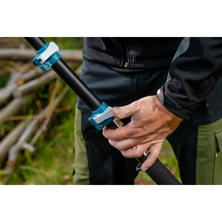 Wysięgnik teleskopowy, wysięgnik aluminowy, DEDRA SAS+ALL DED70093, wysięgnik do piły i sekatora, długość 2,7m