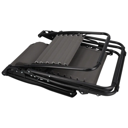 Leżak rozkładany, wielopozycyjny DEDRA N1027 ZERO GRAVITY, wymiary 157x65x107 cm