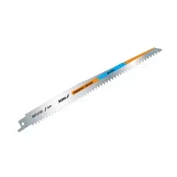Brzeszczot bimetalowy do piły szablastej, lisicy DEDRA 08T221BI 225/200mm, do drewna+elementów metalowych, BIM,2szt