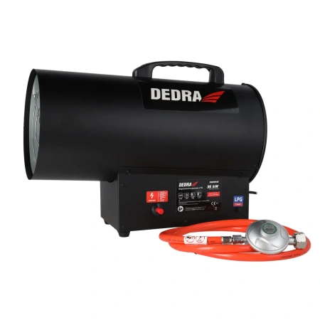Nagrzewnica gazowa 35kW DEDRA DED9943, 750 m³/h, LPG G30, 2,41 kg/h