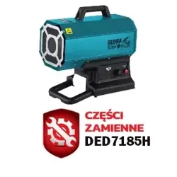Części zamienne do nagrzewnicy gazowej DEDRA DED7185H