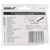 Frezy trzpieniowe do metali kolorowych DEDRA 07F500 6szt zestaw, trzpień 6mm, HSS