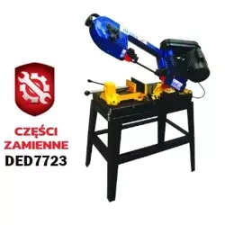 Części zamienne do przecinarki taśmowej do metaluDEDRA DED7723