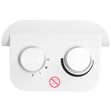 Termowentylator ceramiczny z oscylacją biało-srebrny DESCON DA-T184CS 1500W