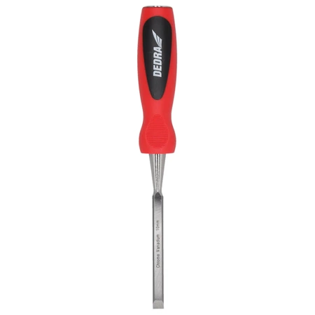 Dłuto do drewna, stolarskie DEDRA 06C032 10mm, stal CrV, dwumateriałowy uchwyt