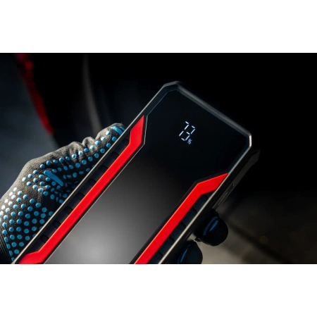 Power-bank z funkcją rozruchu silnika, booster, jump starter DEDRA DEPP1201, Li-Ion 12000mAh, wyświetlacz LCD