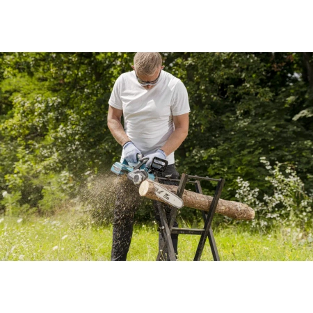 Piła łańcuchowa akumulatorowa 18", 2x 18V, DEDRA SAS+ALL DED7184VA, prowadnica 18"