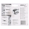 Frezy trzpieniowe do metalu i drewna, DEDRA 07F501 6szt zestaw, trzpień 6mm, HCS