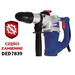 Części zamienne do młotowiertarki DEDRA DED7839