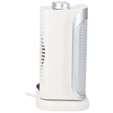 Termowentylator ceramiczny z oscylacją biało-srebrny DESCON DA-T184CS 1500W