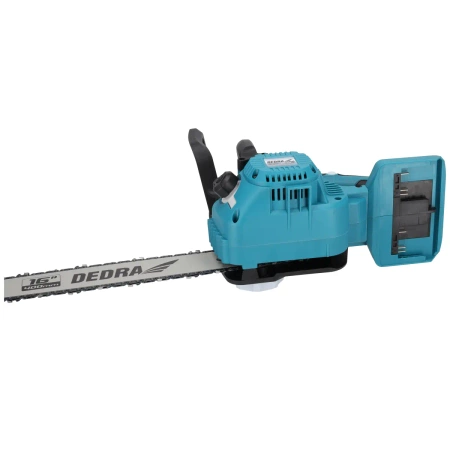 Piła łańcuchowa akumulatorowa 16", 2x 18V, DEDRA SAS+ALL DED7184V, prowadnica 16"
