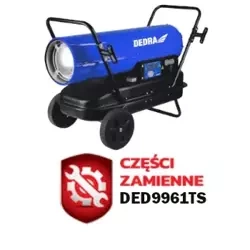 Częsci zamienne do nagrzewnicy olejowej DEDRA DED9961TS (nowsza wersja)