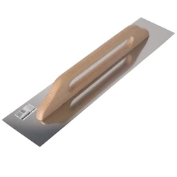 Paca gładka, rajberka DEDRA 15B003 580x130mm, stal nierdzewna, uchyt drewno bukowe