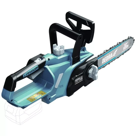 Piła łańcuchowa akumulatorowa DEDRA SAS+ALL DED7095 Długość prowadnicy 250mm, 1,3mm, 18V