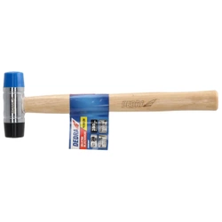 Młotek blacharski PU/Nylon DEDRA 13M301 28mm, hikorowy trzonek
