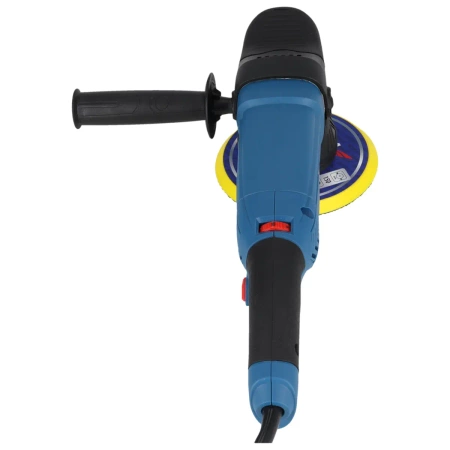 Polerka mimośrodowo-rotacyjna, elektryczna, DEDRA DED7991, moc 900W, prędkość obrotowa 1500-4500 RPM, dwa wymienne pady 125/150mm