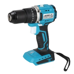 Wiertarko-wkrętarka akumulatorowa kompaktowa z funkcją udaru, DEDRA SAS+ALL DED7138 18V, bezszczotkowa