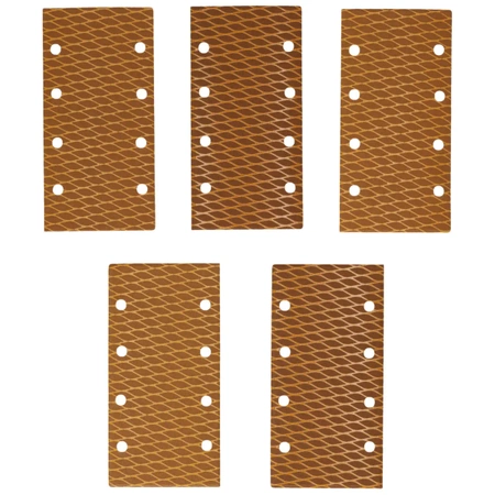 Papier ścierny Anti-clog #80, 92x182mm, rzep, 5szt DEDRA DED7943R2